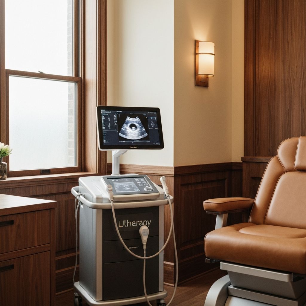 Ultherapy PRIME skin lifting device at The T Room